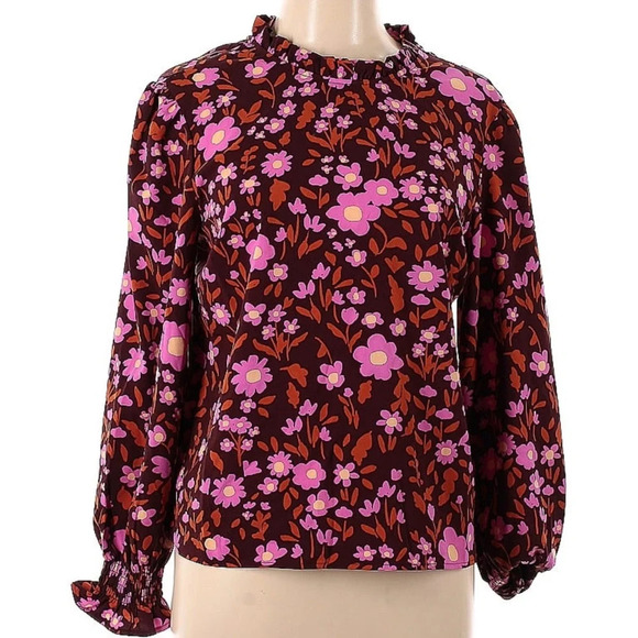 Princess Highway Meadow Blouse, Pink Multi, Size 12 AU, NWT - Picture 7 of 8